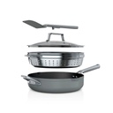 Ninja Foodi Neverstick Premium Set Possiblepan 4Qt Sea Salt Grey