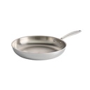 Tramontina 12 Inch Fry Pan Tr-Ply Clad Stainless Steel Induction Sea Gourmet 80116/007DS