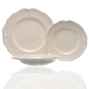 Red Vanilla FN900-018 Classic White Dinner Set - 18 Piece