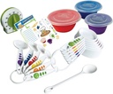 Curious Chef Kids Cookware - 17-Piece Measure & Prep Kit I Real Utensils, Dishwasher Safe, Bpa-Free I Includes Measuring Cups & Spoons, Prep Bowl Set, Kitchen Timer and More!