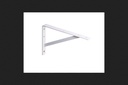 Knape & Vogt 208WH400 16" White Heavy Duty Shelf Brackets