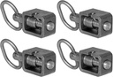 Buyers Products B2598SSC Weld-On 5/8" Spring Latch Assembly with Stainless Steel Tube and Pin, Can Be Locked in Open Position, Utility Gate Latch, Trailer Latch