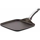 Farberware 11" High Performance Nonstick Aluminum Square Griddle, Black