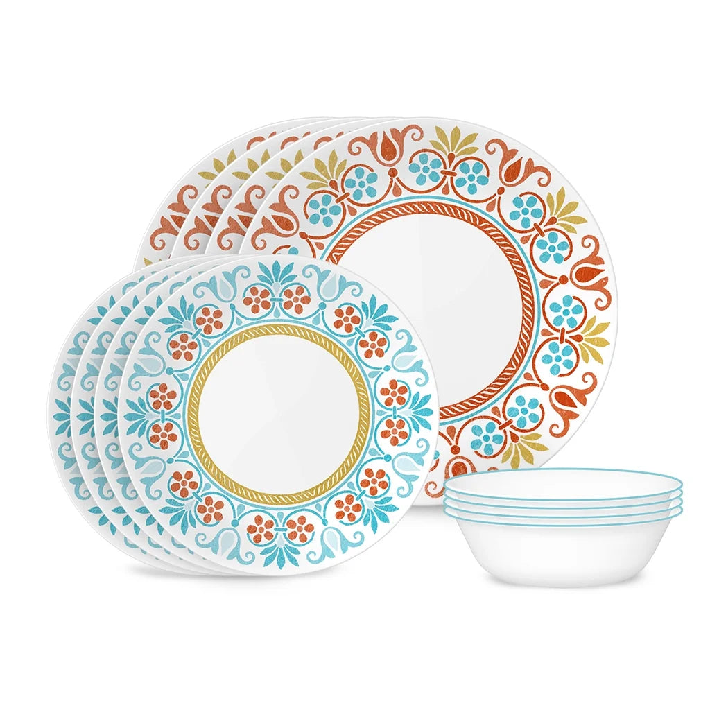 Corelle Terracotta Dreams Dinnerware Set for 4 - Global Collection