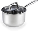 Cook N Home 3-Quart Stainless Steel Saucepan with Lid