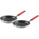 Tramontina Professional 8" Restaurant Fry Pan, Nonstick Aluminum, 2 Ct