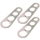 3Pcs Noodle Measuring Ruler Stainless Steel Spaghetti Mass Measuring Noodle Tool