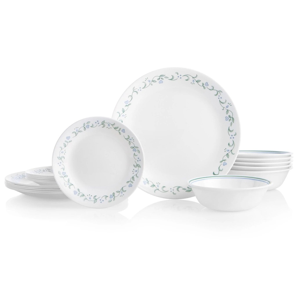 Corelle Country Cottage 18-Piece Dinnerware Set
