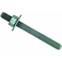 Simpson Strong-Tie 1/2 In. Dia. X 5 In. L Galvanized Steel Hex Bolt 1 Pk
