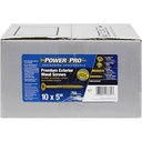 Power Pro No. 10 X 5 In. L Torx Flat Head Ceramic Coated Steel Deck Screws 750 Pk