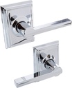 Schlage Lock Company F10LAT625ADD Passage Lock Door Lever, Polished Chrome