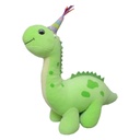 Way to Celebrate 11Inch Plush Green Dino Stuffed Plush, 3 Years Up