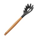 Sandistore Wooden Handle Silicone Spaghetti Kitchen Soup Flour Fishing Hedge Household Kitchen Utensils Non Stick Pan Tool
