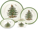 Spode Christmas Tree 4-Piece Dinnerware Place Setting, Service for 1