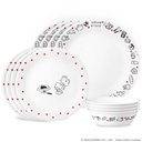 Corelle Hello Kitty Very Delicious 12-Pc Dinnerware Set