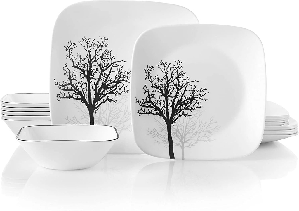 Corelle 18-Piece Dinnerware Set | Durable & Stylish
