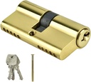 Sturdy and Durable Door Lock Cylinder, Lock Cylinder, Dual Open Lock Cylinder for Wooden Doors Aluminum Doors Anti-Theft Door Lock Core Lock Accessories