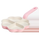 Paris Hilton 8" Heart-Shaped Ceramic Non-Stick Fry Pan, Pink