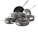 All-Clad HA1 Hard Anodized Nonstick Cookware, 10 Piece Set