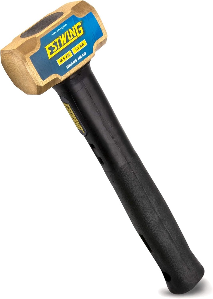 Estwing Brass Sledge Hammer for Metalworking & Automotive Use