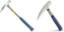 Estwing Rock Pick - 22 Oz Geological Hammer with Pointed Tip & Shock Reduction Grip - E3-23LP, Blue & Rock Pick - 22 Oz Geological Hammer with Pointed Tip & Shock Reduction Grip - E3-22P, Blue