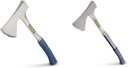 ESTWING Camper'S Axe - 26" Wood Splitting Tool with All Steel Construction & Shock Reduction Grip - E45A and E44A Camper'S Axe Hatchet, 16" (Inches), Blue
