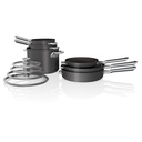Ninja Neverstick Premium Anti-Scratch Nest System, 10-Piece Cookware Set C59500