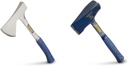 ESTWING Camper'S Axe (E44A) and Fireside Friend Axe (E3-FF4) Bundle