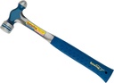 ESTWING Ball Peen Hammer - 8 Oz Metalworking Tool with Forged Steel Construction & Shock Reduction Grip - E3-8BP, Blue