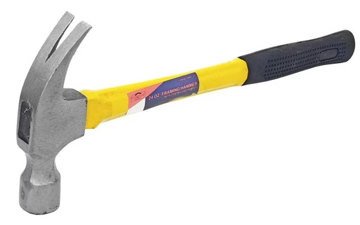 "Tarrkenn 24-Oz Fiberglass Handle Framing Hammer"