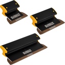 DEWALT Drywall Skimming Blade Set - 7", 10" & 16" Blades | Pro-Grade | Extruded Aluminum & European Stainless Steel Construction | High-Impact End Caps | 3-442