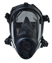 Honeywell Home RU65002M Full Facepiece Respirator W/ 5-Point Head Strap, Medium, Black