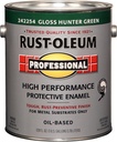 Rustoleum Professional 242254 1 Gallon Gloss Hunter Green High Performance Enamel