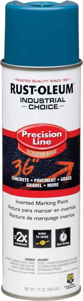 Industrial Choice M1600/M1800 Caution Blue Marking Paint Set