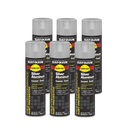 Rust-Oleum V2115838 High Performance V2100 System Aluminum Rust Preventive Enamel Spray Paint, 14-Ounce, Silver, 6-Pack