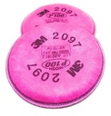 3M Particulate Filter 2097, 100Pcs (Packs of 2, 50 Packs per Order)