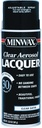 6-Pack of 12 Oz Minwax 15210 Clear Lacquer Clear Aerosol Satin