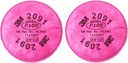 3M 2091 P100 Particulate Filter, 12 Pairs