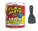 Flex Seal Paste (12 Lb, White) Bundle with Allway Tools Putty Knives (3-Pack) (2 Items)