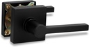 VIZILOK Passage Interior Lock and Lever P3FM, Durable ANSI GRADE2 Comp, Reversible Handle for Left or Right Door, Easy Install