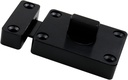 Gate Latch Slide Bolt Latches Lock Sliding Door Lock Bar Barn Door Latch for Pet Door Lock, Cabinet Furniture,Windows,Bathroom（Black）