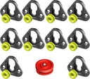 Button Fix Type 1 Complete Bracket Marker Guide Kit Connecting 90º Degree Panels (10 Sets + 1 Marker Tool)