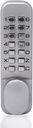 Yale - Push Button Door Lock - Chrome Finish - Hold Open Function - for Commercial Buildings or Private Home Use - Indoor Use Only
