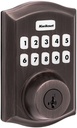 Kwikset Home Connect 620 Smart Lock Deadbolt with Z-Wave Technology, Works with Ring Alarm, Samsung Smartthings and More, Z-Wave Hub Required, Traditional Design in Venetian Bronze