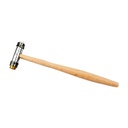 Small Hammer Detachable Hammer Mute Hammer Wooden Handle Hammer Household Tool