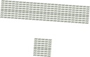 GLEAVI 720 Pcs Corner Code Trapezoidal Stainless Steel Backplane