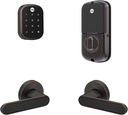 Yale Assure Lock SL, Wi-Fi Smart Lock with Kincaid BK Lever - Works with the Yale Access App, Amazon Alexa, Google Assistant, Homekit, Phillips Hue and Samsung Smartthings, Oil Rubbed Bronze