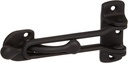 Baldwin 0250190 Security Door Guard, Black