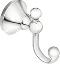 Moen YB5203CH Wynford Robe Hook, Chrome