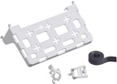 Leviton 49605-AUB Plastic Universal Shelf Bracket for Structured Media Center, White